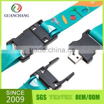 New Premium Wholesale China Products Custom id Card Holder Printed Lanyard With Usb Flash Drive photo-6