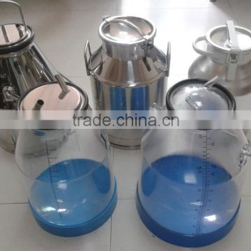 Hot sale plastic milk can/bucket for transportation