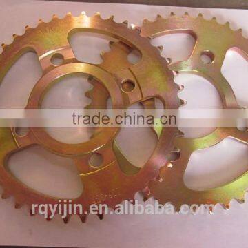 ISO9001 Bajaj Boxer Motorcycle Sprocket Set photo-4