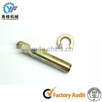 Bucket tooth pin and retainer
