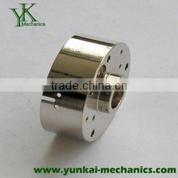 Nickel plated precision CNC turning parts, precision auto parts by cnc machining