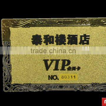 Best Selling Metal Magnetic Stripe VIP Card photo-2