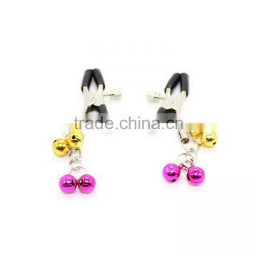 NIPPLE CLAMP WITH VIBRATING NIPPLE RINGS SEXY GIRL VIBRATING NIPPLE RINGS WOMAN SEX TOYS VIBRATING NIPPLE RINGS WHOLESALE photo-2