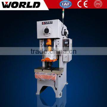 JH21 automatic C frame singe crank plate metal stamping power press machine for sale