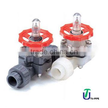 PVC CPVC PVDF PP Diaphragm Valves BS JIS/BS Diaphragm Valves