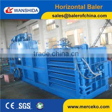 Auto Tie Horizontal Hydraulic Paper Packaging Machine for PET Bottom and Plastic Film photo-3