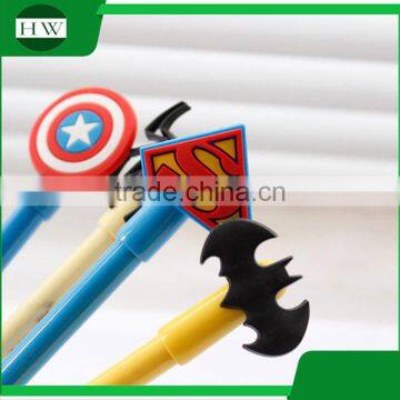 Promotional Wholesale Cheap Funny School Office Stationery Mini Plastic Cartoon League of Legends Roller Ball Point Pen photo-2