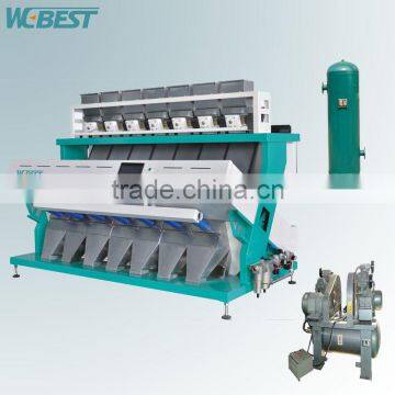 Optical CCD color sorter for plastic color sorting