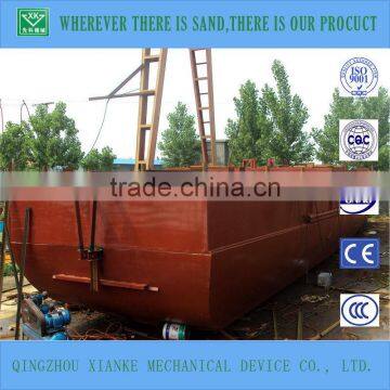 100t Small Self-unloading River Sand Barge Boat photo-3