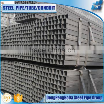 balck hollow section iron 250*250mm square ms tubes