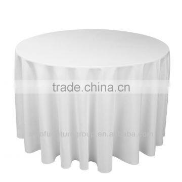 round 132'' restaurant table cloth for weddings