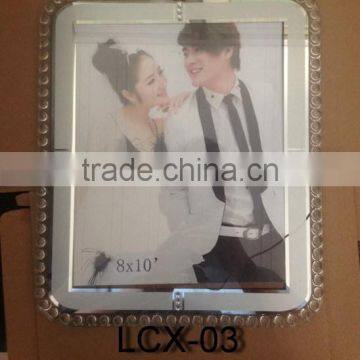 Glass Photo Frame Glitter Photo Frame