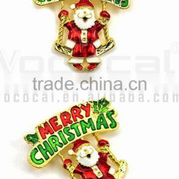 Alloy Brooch Pin for Christmas Theme Party Decoration Gift photo-4