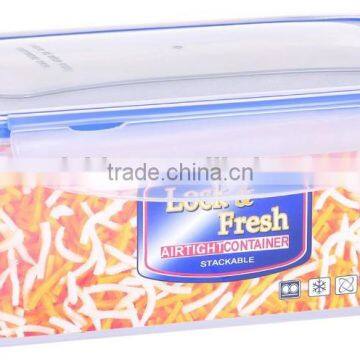 1300ml clear plastic storage containers/storage airtight container/plastic airtight container/plastic food containers with lid