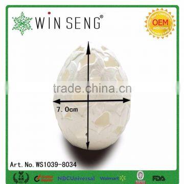 Ceramic Butterfly Shaped Egg Lights Easter Decoration photo-5