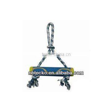 High quality 3-stand twist cotton rope toy