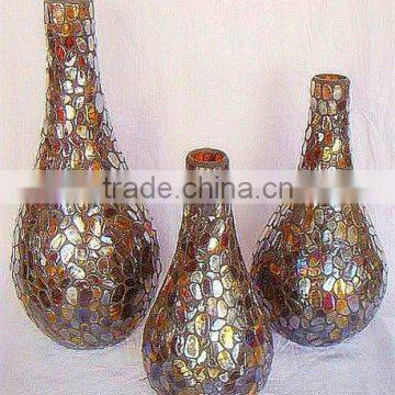 Hot Sale & High Quality Best Price Red Mosaic Vase photo-3