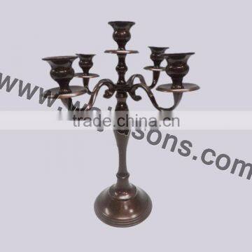 Black candelabras weddings & wedding floor black candelabra