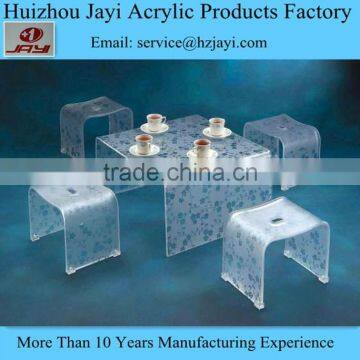 China Manufacturer Wholesale Acrylic Sofa Narrow Side Table photo-6