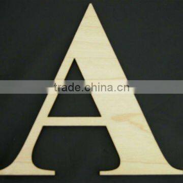 antique wooden alphabet letters