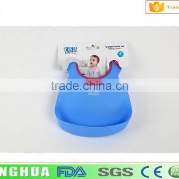 Wholesale Colorful Baby Bib Silicone Baby Bib Customized photo-4