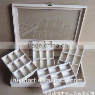 Paulownia Wooden Tea Packing Box With 12 Compartment photo-5