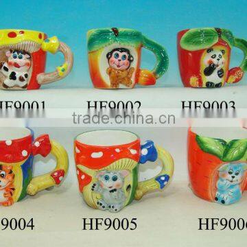 cartoon ceramic mug