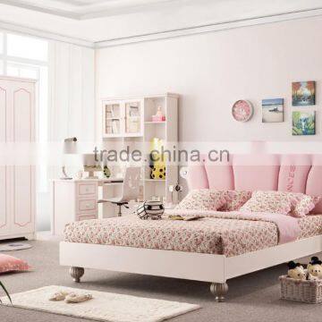 RD103 Sweet Girl Cherry Princess Bedroom Set 2015 New Children Kids Colofurl Cartoon Furniture on Sale in Stock