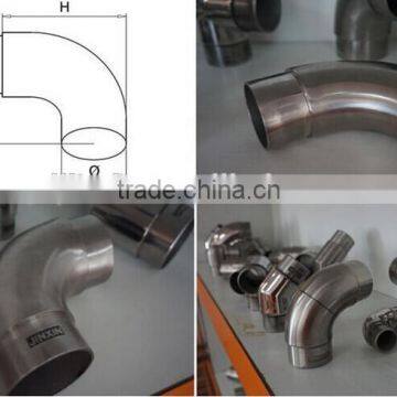 JINXIN High Quality Handrail Pipe Elbow Fitting_stainless Steel 304 Welded Pipe Fittings Elbow photo-2