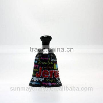 Wholesale Custom High Quality Jerusalem Souvenir Ceramic Bell for Sale photo-2