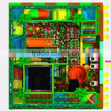 CHD-954 Hot Sale Commercial Indoor Jungle Gym for Kids Equipment From China for the Small Business Customized Design