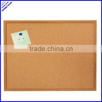Standard cork memo board with MDF frame