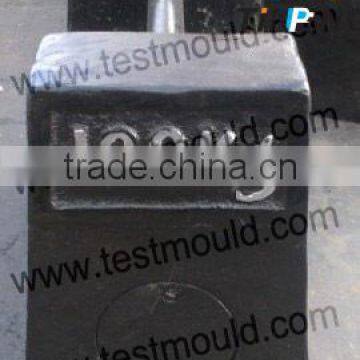 20kg-5000kg M1 cast iron test weights with handle ,cast iron roller weights