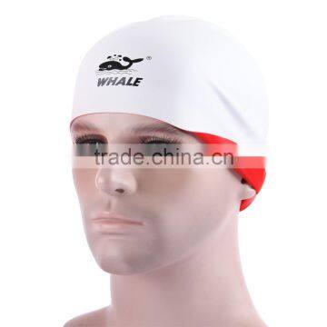 3D swim cap with 100%silicone, 3D reversible ball swim cap