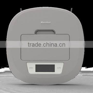 automatic intelligent bagless robot vacuum cleaner with two side brushes