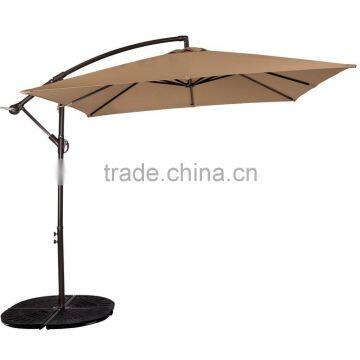 9FT Patio Offset Square Hanging Umbrella