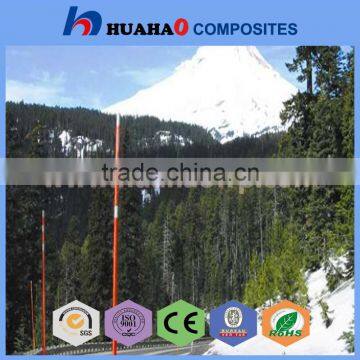 Fiberglass Snow Stake Super Reflective Tape Vivid Color Fast Delivery