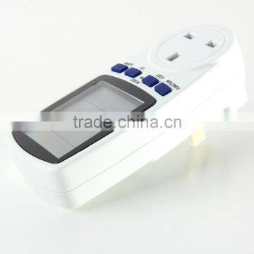 UK Plug Energy Meter Watt Volt Voltage Electricity Monitor Analyzer Power photo-1