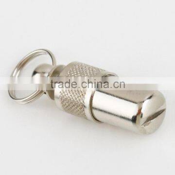 1Pcs Anti-Lost Pet Dog Cat ID Name Address Label Tag Storage Barrel Tube Silver Pet Identity Card ID Tags Newest Hot Search photo-2