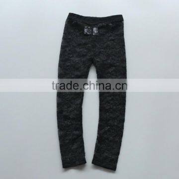 2017 Wholesale Tiny Child Models Girls Lace Icing Baby Leggings photo-2