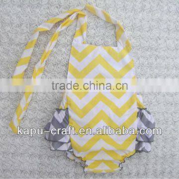 Cute infant chevron baby garment blank infant rompers