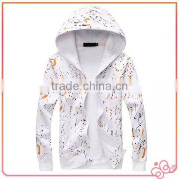 Promotion Cheap Zipper Up Men Fleece Hoody Coat Customized Print Logo Wholesale China Sweatshirt