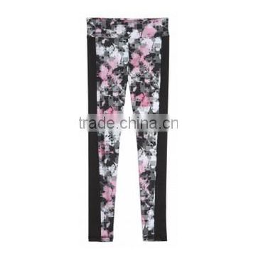 Ladies colorful seamless sport pants yoga wear