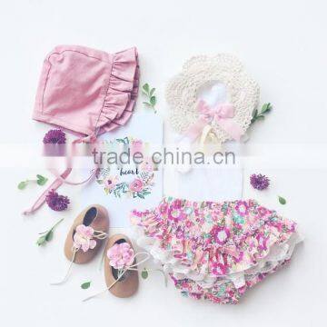 Handmade Ins Baby Bonnet Cute Children Kids Cap Hat Cotton Reversible Clothing photo-6