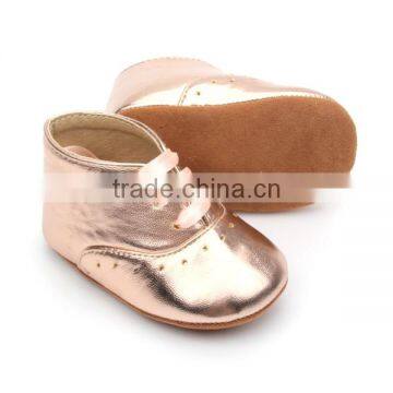 Long Shoes Custom Toddler Baby Genuine Leather Girls Shoes for Kids photo-5