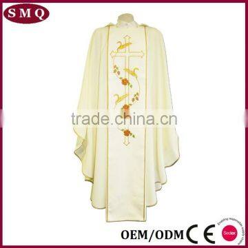 Green Pattern Embroidery Deacon Holy Chasuble photo-4