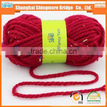 China Yarn Supplier Cheap Wholesale Good Quality Speckle Yarn for Your Sparkling Life photo-5