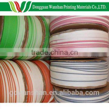 Custom Dyed Hardcover Book Binding Cotton Textile Yarn Fabric Headband for Printing photo-5