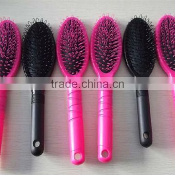 Hot sale pink loop brush, hair extension loop brush, combs