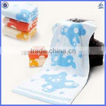 teddy bear cartoon towel/cartoon face towel